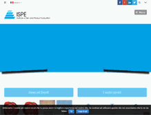 Tablet Screenshot of ispe.it