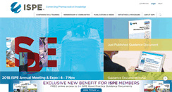 Desktop Screenshot of ispe.org